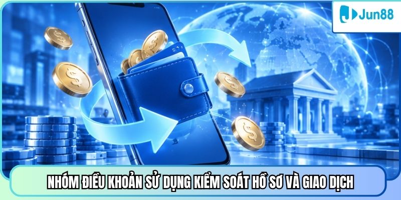 Nhóm điều khoản sử dụng kiểm soát hồ sơ và giao dịch